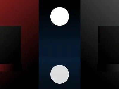 quadrilaterals (and circles) fill a seaside village at night effluvia quadrilaterals sketch