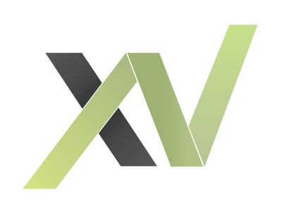 xView Application Logo green simple trend