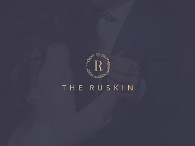 The Ruskin Logo (Unused Version) branding dream dream wedding logo venue wedding wedding destination