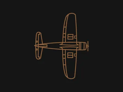 Flat Hat Plane corsair flat hat plane