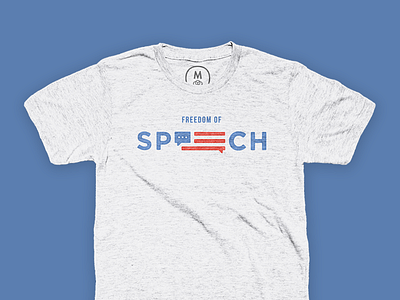 1st Amendment @ Cotton Bureau america flag freedom speech usa