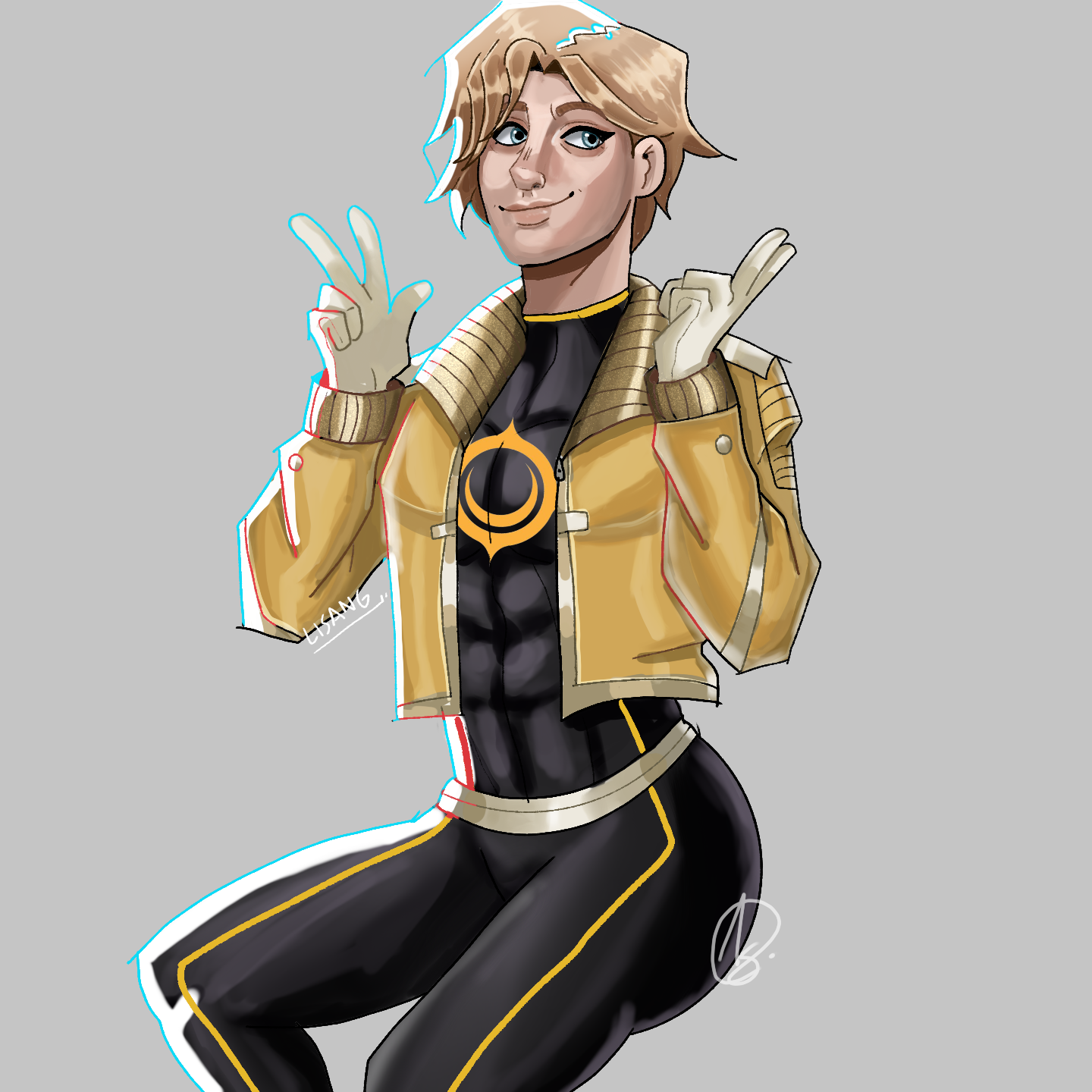 Marvel Rivals Art Style Practice character design digital art rendering