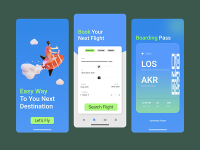 Effortless Flight Booking Interface airline app booking system digital boarding flight booking flight search interactive design journey planner minimalist app mobile ui modern design responsive design seamless booking ticketing app travel app travel ux trip planning ui design user friendly ux design ux ui