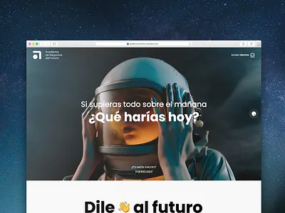 Academia de Negocios del Futuro cool web emprendimiento sitios we chingones the monopolitan ui ux web design web design development