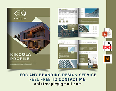 Real Estate Developments Company Profile Design annual report design branding brochure design company profile design real estate projects