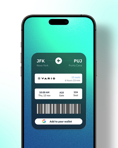 Boarding Pass concept design dailyui dailyuichallenge ui ux