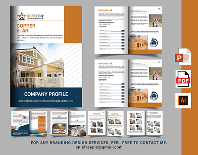 Company Profile Design brochure design company brochure company profile design