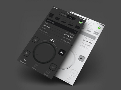 The Metronome App by Soundbrenner ios ui ux