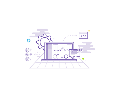 Webpannel bulk campaign icon panel settings stats vector webpannel