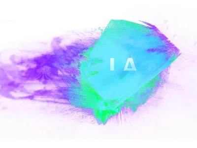 I Δ series. branding color graphic design illustration la processing uxui