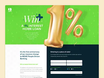 Campaign Landing Page form landing shadow web