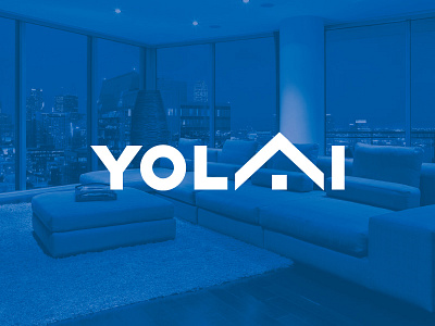 Yolai logo apartment house logo rent