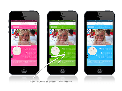 Pocket Parties App android app consultant design ios sales ui ux