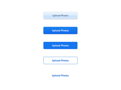 Evolution of a button button flat semi flat skeumorphic