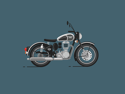 Bullet Classic 500 illustration