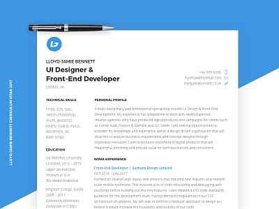 CV Design branding cv design design laydown mockup sketch ui ui design ux