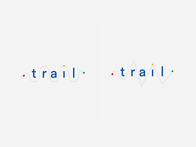 Trail Logo Tests logo primary colors walsheim