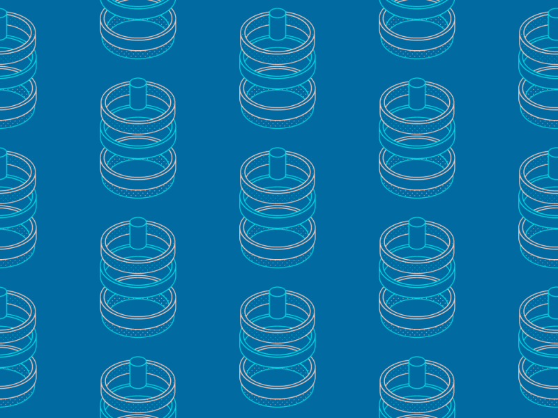 Rings 3d c4d gif loop motion graphics pattern rings