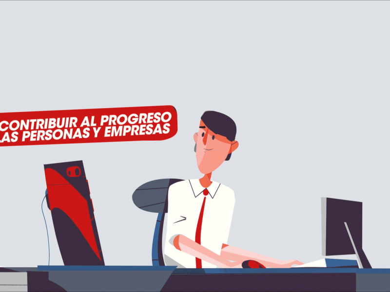 Santander animation motion graphics