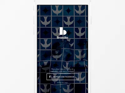 Minimalist Login or Sign Up with Facebook Screen android clean conversion ios login minimalist mobile onboard onboarding prelogin sign up sleek