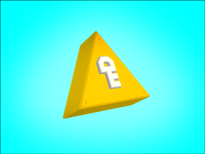 Zelda Mario Block 3d aftereffects animation c4d mario smallkey triforce zelda