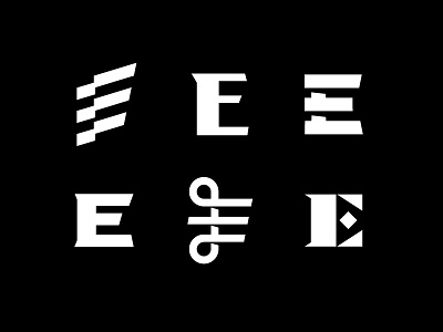 Eeeeees arrow e e logo flag ribbon