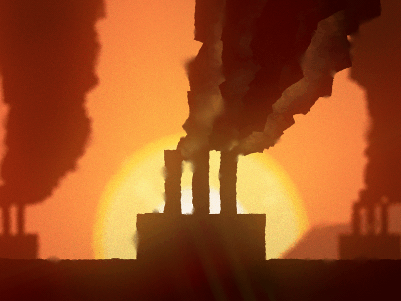 Climate Change Animation Test 2 after effects animation illustration