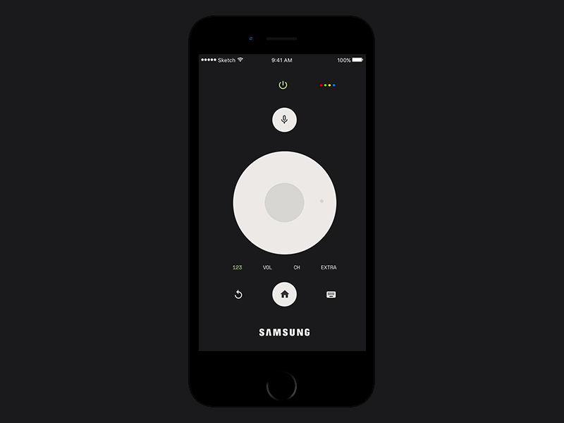 Samsung Smart View - Concept app concept mobile principle remote samsung tv
