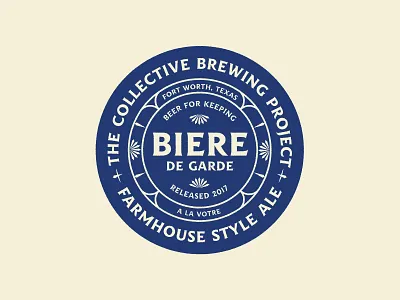 Garde de beer beer logo seal type