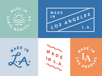 Made in LA la los angeles seal