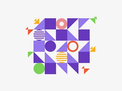 Shapes abstract circles shapes squares triangles