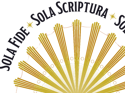 The Five Solae christianity faith five solae grace halo latin martin luther reformation scripture