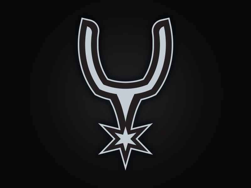 SAN ANTONIO SPURS - NEW LOGO CONCEPT basketball branding concepts design logos matt harvey mwhstudios nba san antonio sports spurs