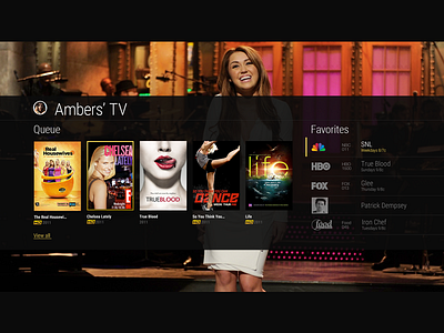 Smart Tv guide queue tv