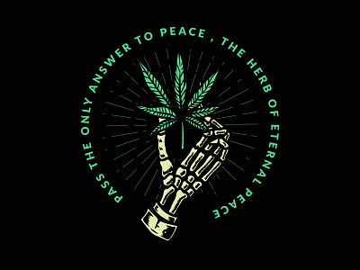 Pass the Herb drop hands out weed