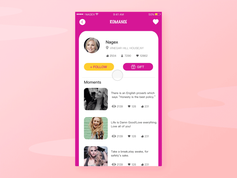 Daily UI #003 practice