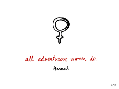 Girls Project #1 black feminism girls illustration red type