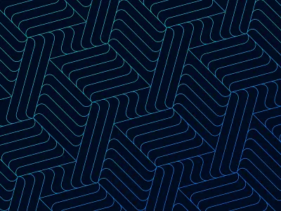Pattern Test 3d blue curves lines pattern thin