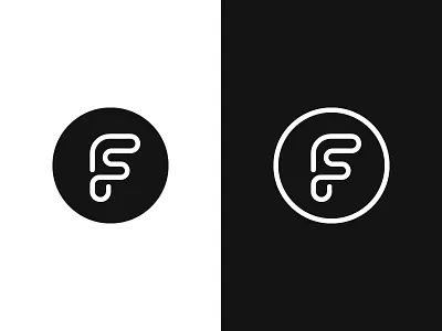 F / FS f letter logo logotype mark monogram s symbol typography