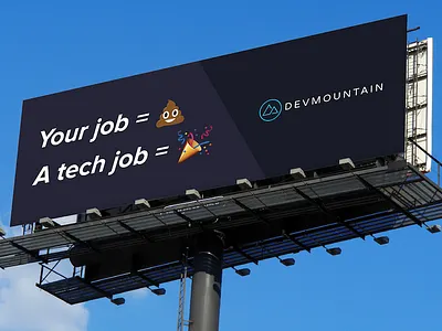 Emoji Billboard advertising billboard coding emoji party poop school