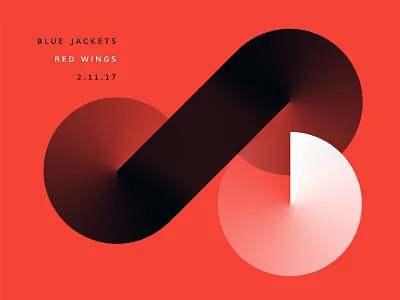 Blue Jackets Score: February 11, 2017 blue jackets columbus data data visualization hockey infographics minimal nhl score sports