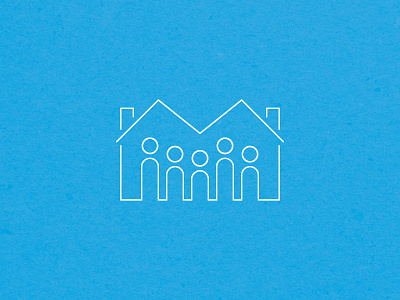 Logo Mark Concept branding community housing icon logo mark