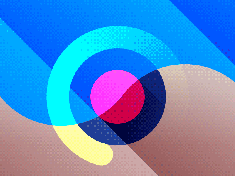 Experimental loading circle cj desert design down fun gradient loop motion up