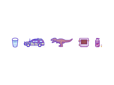 Magic word computer dinosaur icons jurassic park movie