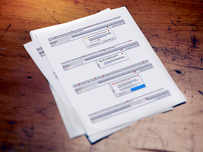 Interaction Documentation design document documentation firefox interaction mozilla paper print print out ui ux