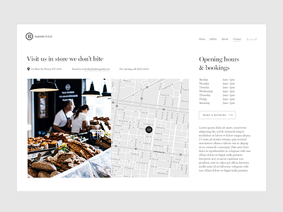 Restaurant + Bakery bakery food restaurant site
