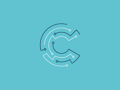 C Branding | Logo Mark Concept branding logo technology wip