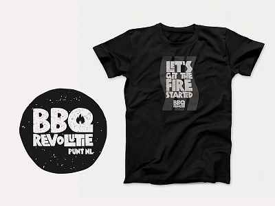 Bbq Revolutie communication identity logo