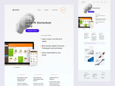 Product page first draft web web design