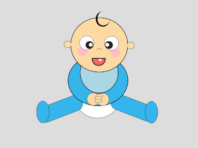 Oh Baby... animation css design flat illustration